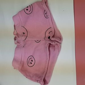 Cozii shorts with 😃 faces